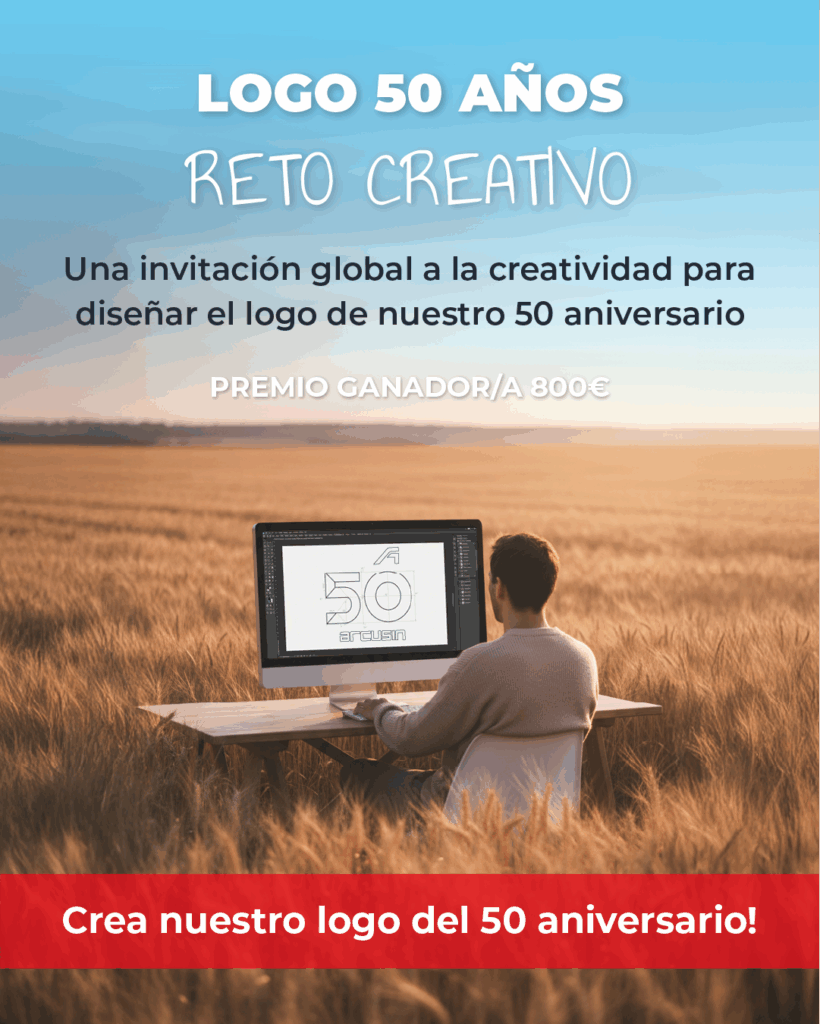concurso logo 50 aniversario Arcusin