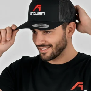 GORRA ARCUSIN SNAPBACK NEGRA