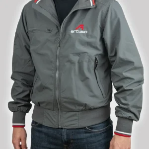 CHAQUETA BOMBER LIGERA ARCUSIN GRIS UNISEX